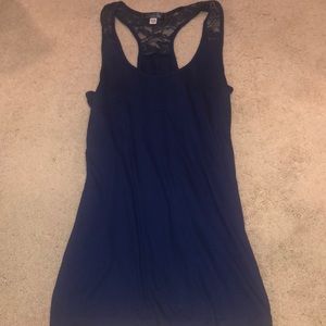 Navy Blue Tank Top